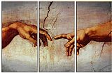 Other Famous Paintings - CREATION OF ADAM